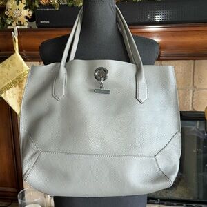 Botkier Waverly Tote In Gray Leather